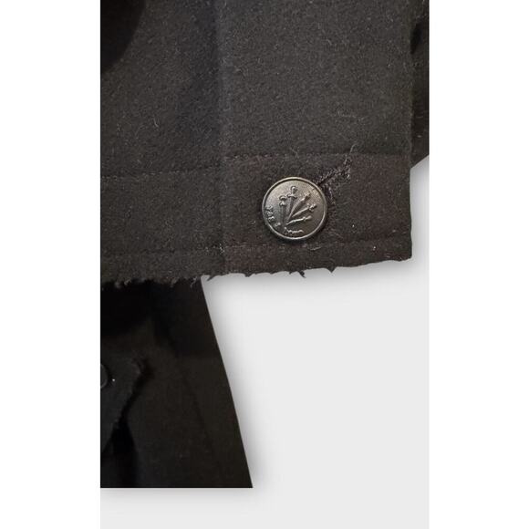 Rag & Bone Stanley Wide-Lapel Wool-Blend Peacoat Size XS - Picture 9 of 13